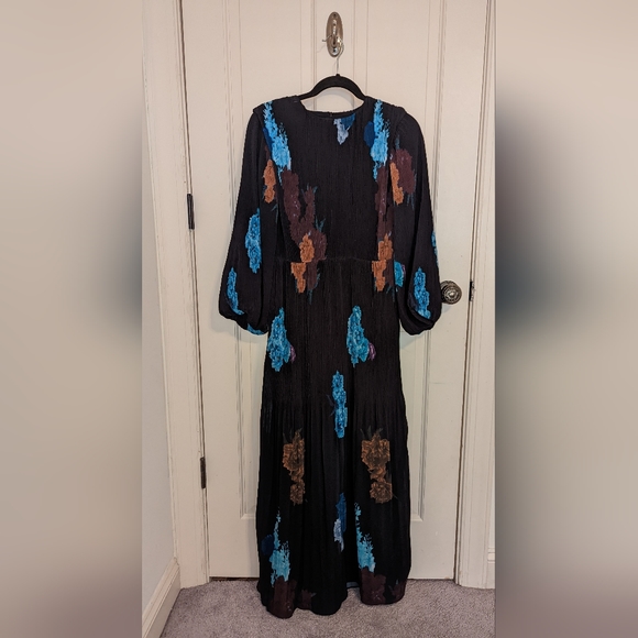 Sara Navon Floral Feminine Devora Maxi Dress - Picture 1 of 5